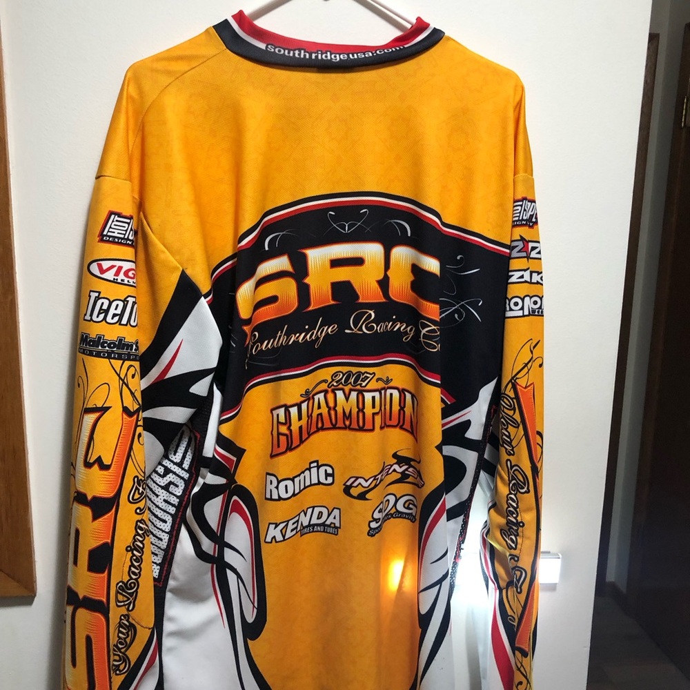 Men's Yellow Racing Jersey - Picture 8 of 16